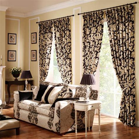 How about trying something as decorative as the golden curtain idea shown below? 10 Sweet Curtains Decorating Ideas for Minimalist Home | atzine.com