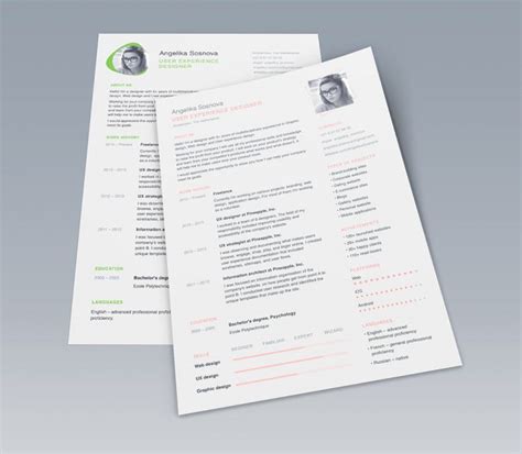 Kwan, as a highly skilled graphic designer, i read your posting for a new graphic designer with interest. Clean UI Designer Resume Template Free PSD - Download PSD