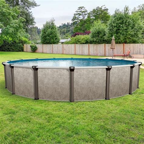 Epic 18 X 52 Round Above Ground Pool Package Leslies Pool Supplies