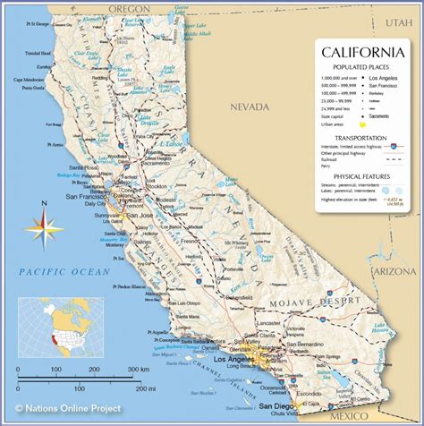 Printable Road Map Of Southern California Free Printable Maps