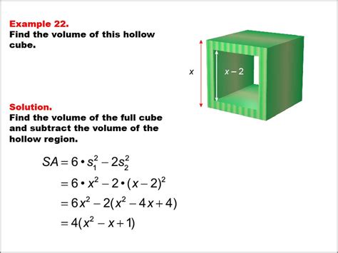 Calculating Surface Area