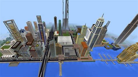 City Build World Minecraft Map