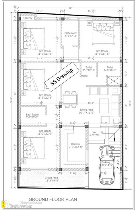 Top 46 Stunning 2d House Plan Ideas For Different Areas Engineering