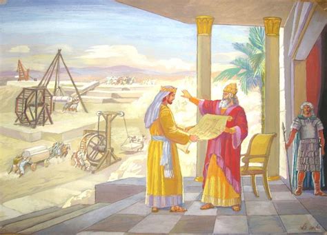 King David And King Solomon On Mount Moriah Planning The Construction