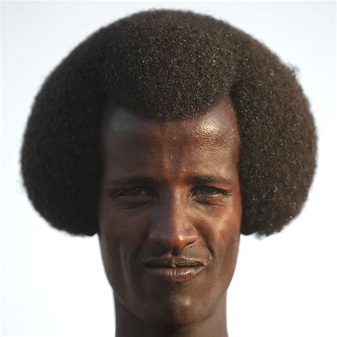 Karrayyu Man With His Gunfura Traditional Hairstyle In Gad Flickr