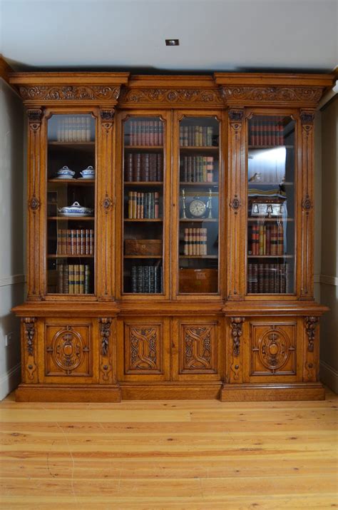 Victorian Oak Bookcase Antiques Atlas