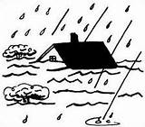Flood Clipart Floods Bathroom Water Clip Flooding Cliparts Flash Library 7th Grade Cycle Storm Clipground Rain sketch template