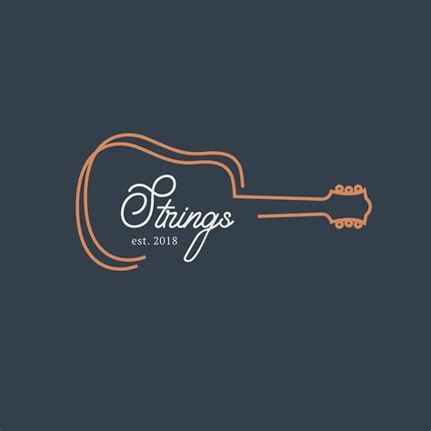 ✓ click to find the best 53 free fonts in the logo instagram music style. Pin by sadeen on Logos | Music logo design, Guitar logo ...