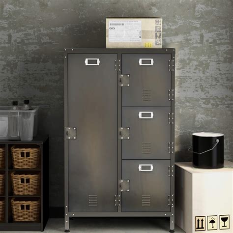 Bynsoe Metal Locker Storage Cabinet 5511 Employees Locker Wardrobe
