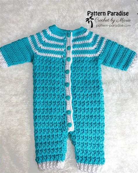Free Crochet Pattern Snug As A Bug Baby Onesie Pattern Paradise