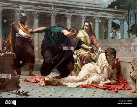 The Death Of Valeria Messalina Wife Of The Roman Emperor Claudius