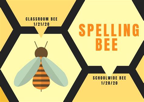 Spelling Bee Jg Johnson Elementary