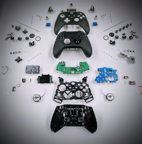 Exploded View Of Xbox One Elite Series 2 Black Xboxone