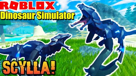Roblox Dinosaur Simulator Scylla Update New Hybrid Youtube