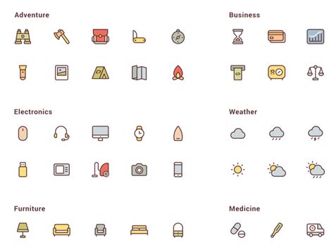 A Free Set Of 150 Vector Icons Freebiesbug Web Design Icon Website