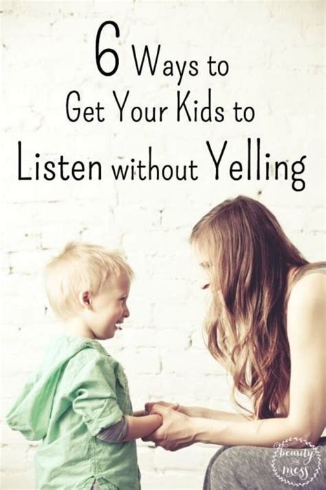 How to Get your Kids to Listen Without Yelling | Good ...