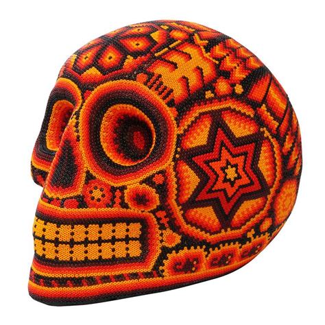 Huichol Bead Art Collection - Huichol Skull:Sueño Estrella ...