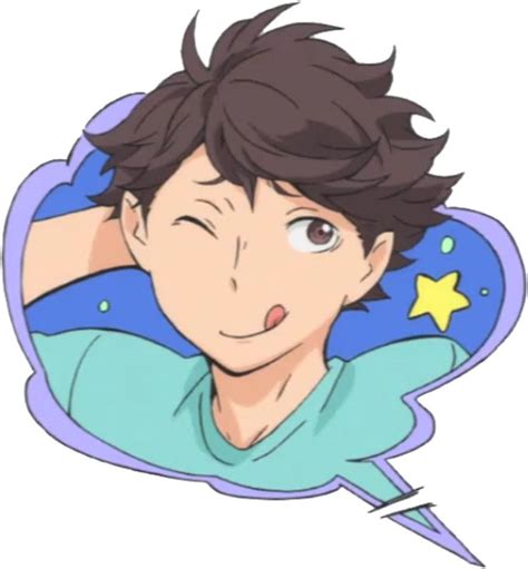 Haikyuu Oikawa Tooru By Bankayle Oikawa Tooru Sticker Oikawa Tooru