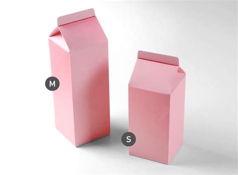 How to make a gift box from an old christmas or birthday card. Milk Carton - Shaped Gift Boxes | Custom Milk Carton ...