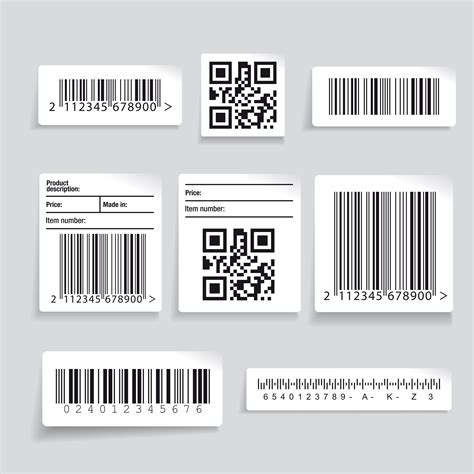 Barcode Label Set By Lins On Creativemarket Ticket Design Label