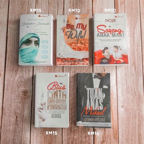 Preloved Malay Novels Kaki Novel Penulisan2u Karya Seni Novel Murah