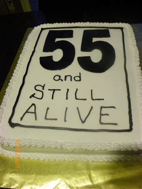 55 Years Old Birthday Cake Design Liskbifachta