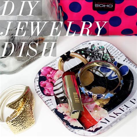 We'll buy the item for you when the price drops. Easy DIY Jewelry Dish - Citizens of Beauty | Diy jewellery dish, Easy diy jewelry, Jewelry dish