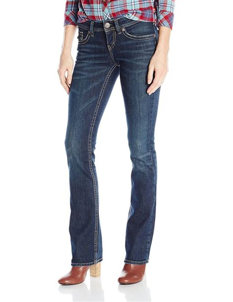 Silver Jeans Women S Aiko Slim Bootcut Mid Rise Jean This Is An Amazon Affiliate Link Click