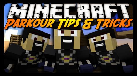 Minecraft Parkour Tips And Tricks Water Ladder Jumps And More Youtube