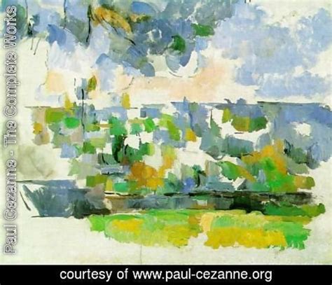 Paul Cezanne The Garden At Les Lauves Painting Reproduction Paul