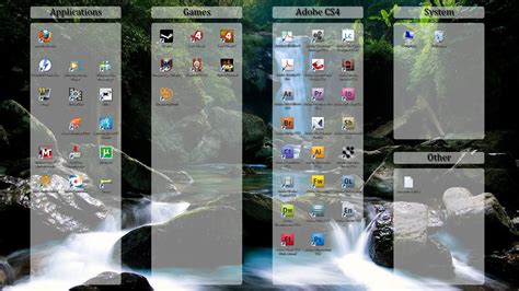 Tutorial How To Desktop Backgrounds To Organize Icons In A Creative