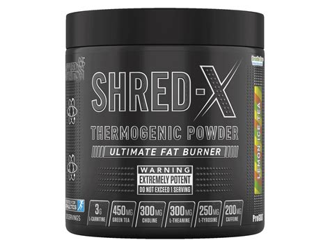 Applied Nutrition Shred X Powder Fat Burner Ultieme Vet Verbrander