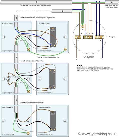 Wiring 3 Way Light Switches 3 Way Switch Wiring Diagram And Schematic