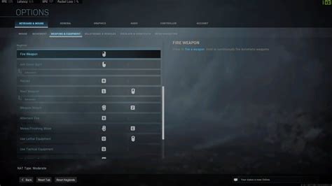 Call Of Duty Cod Warzone Pc Keyboard Controls And Key Bindings