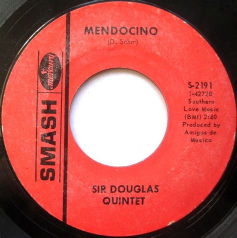 sir douglas quintet mendocino 1968 mercury pressing vinyl discogs