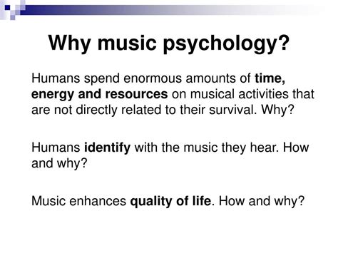 ppt music psychology musicology musical practice powerpoint presentation id 4385677