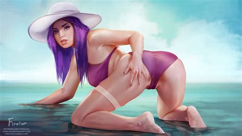 Pool Party Caitlyn By Firolian Hentai Foundry