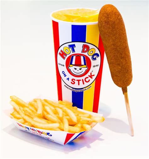 When i lived in ecuador as a kid, pretty much all i ate was salchipapas. Hot Dog on a Stick Combo Meal | Can dogs eat oranges, Hot ...