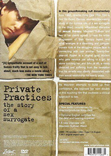 Private Practices The Story Of A Sex Surrogate Dvd Free Shipping 795975110631 Ebay