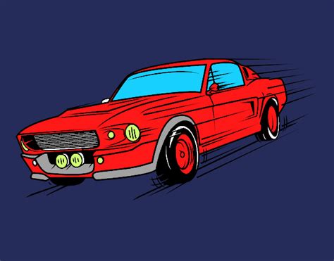 Dibujo De Mustang Ford Mustang Animateasubirundibujotuyo