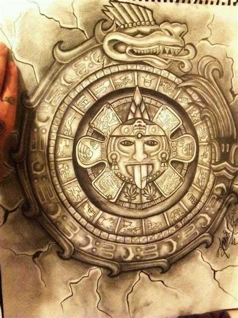 Varrios los aztecas is misspelled spanish for the aztec neighborhoods; Chicano Arte | Aztec tattoo, Aztec tattoo designs, Aztec ...