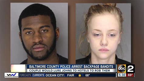 Baltimore County Police Arrest Backpage Bandits Youtube