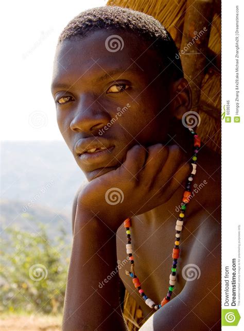 African Man Stock Photo Image Of Africa Head Nature