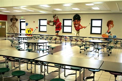 Custom Elementary School Lunchroom Transformation By Patricks