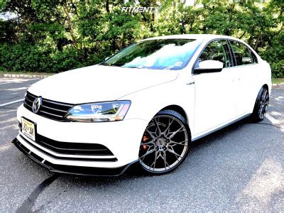 Volkswagen Jetta With X Niche Staccato And R Delinte D Thunder And