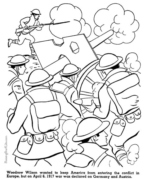 Ww1 Coloring Pages Coloring Home