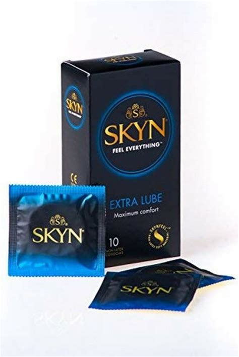 Skyn Extra Lube Non Latex Condoms Box Of 10 Pcs Buy Condoms Online