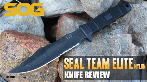 Sog Seal Team Elite Se37 N Knife Review Osograndeknives Youtube