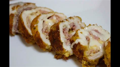 Our chicken cordon bleu contains some sweet cranberry sauce as well as the classic cheese and ham combo. Chicken Cordon Bleu - Cooked by Julie - Episode 141 - YouTube