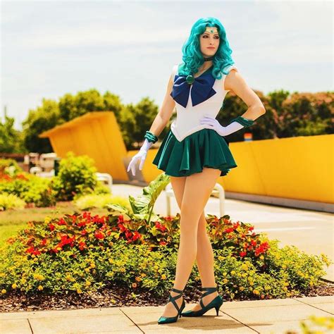 Katie Cosplays Sailor Neptune Cosplay Sailor Moon Scouts Sailor